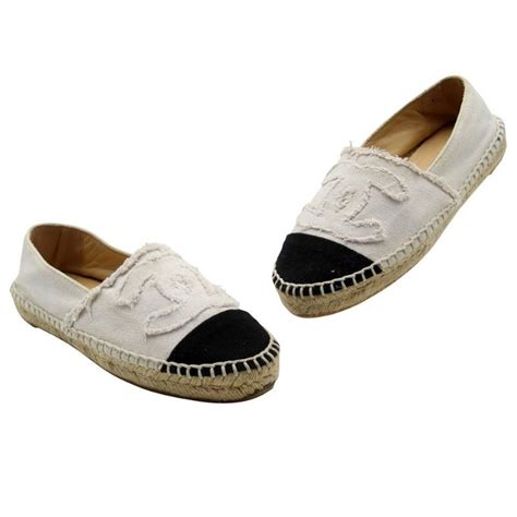 chanel canvas espadrilles|Chanel espadrilles price euro.